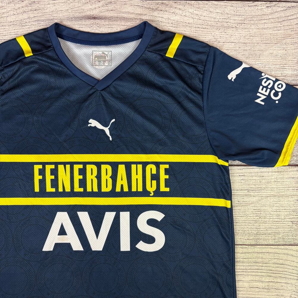 Puma Fenerbahce Avis Navy Blue Soccer Jersey